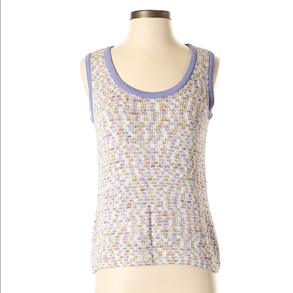 St. John sport knit sweater tank Santana knit